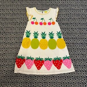SOLD New Mini Boden Fruit Appliqué Girls Dress